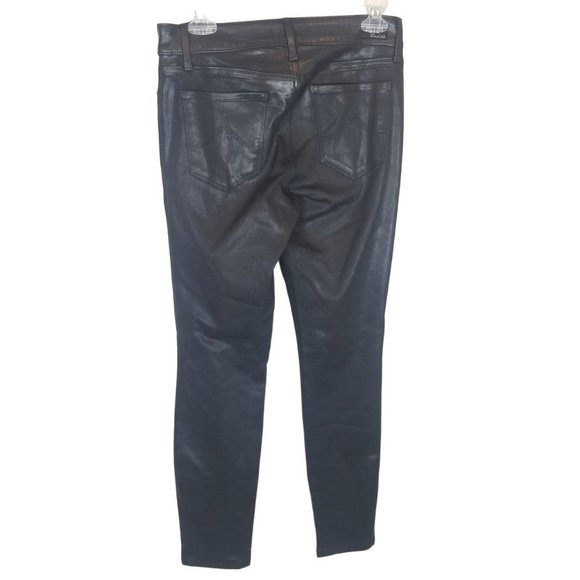 Level 99 Anthropologie Womens 29/8 Black Coasted W - Picture 8 of 9